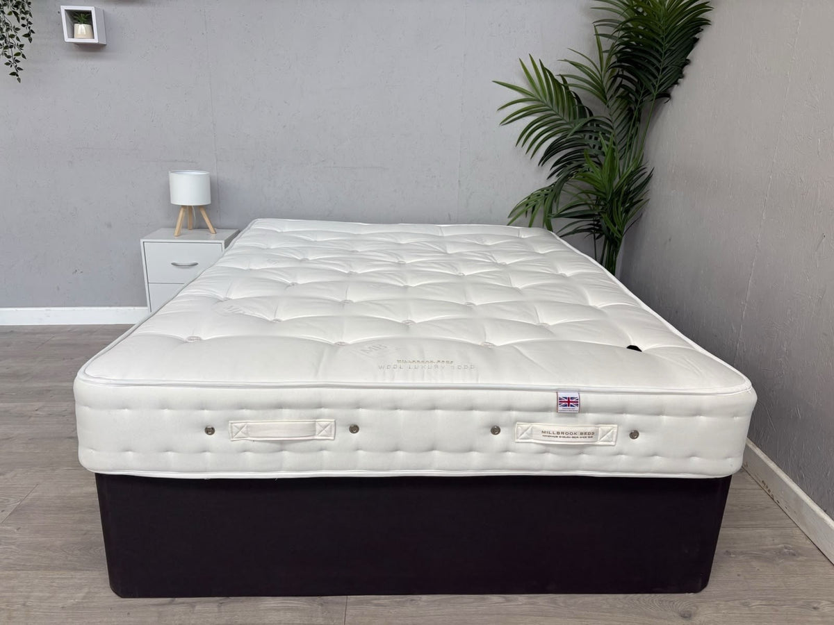 Millbrook Wool Luxury 1000 5ft Kingsize Mattress, Medium / Firm - RRP £699