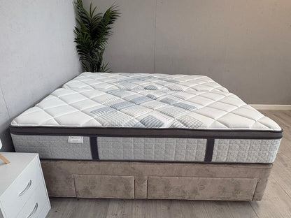 Sealy Elevate Ultra BRONTE 6ft Superking Zip & Link Mattress, Firm - RRP £2899