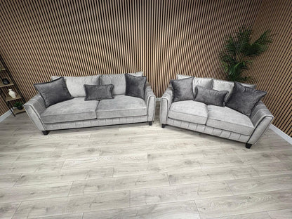 DFS - Cherished Style 3 + 2 Seater Sofa Set, Formal Back - RRP £2,399