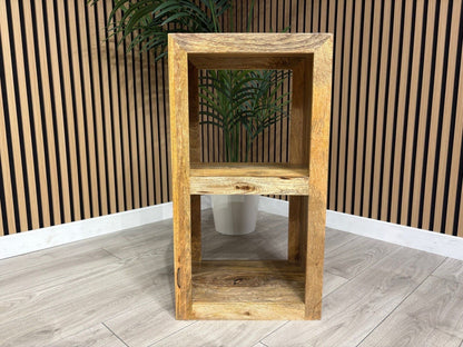 NEXT Sample - Cuba Mango Wood Small Display Cabinet - RRP: £495