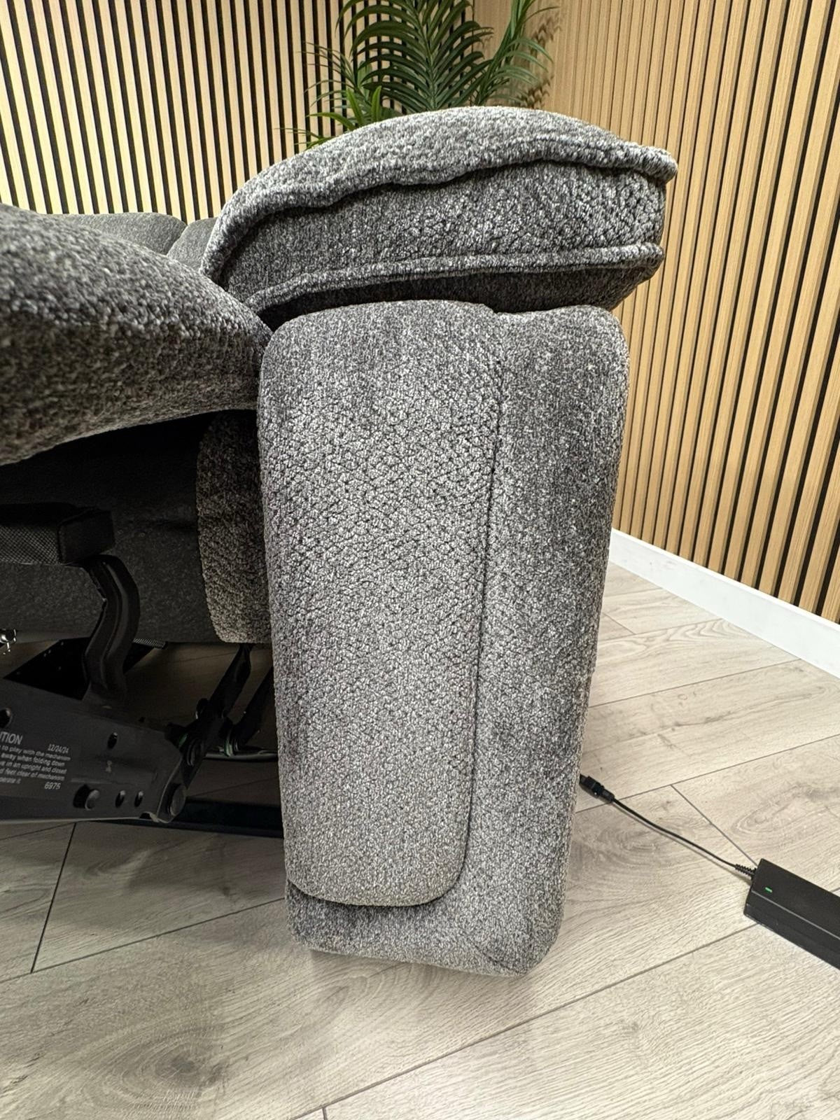 DFS Sample - Cadenza Style Fabric 3 + 2 Seater Power Sofa Set - RRP £2898