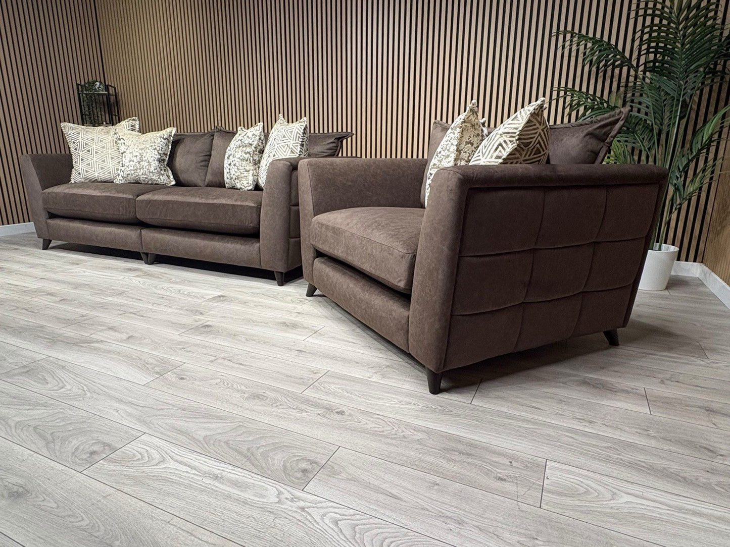 Ashley Manor SAN MATTEO 4 Seater Sofa + Love Chair Set - RRP £5290