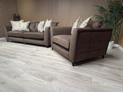 Ashley Manor SAN MATTEO 4 Seater Sofa + Love Chair Set - RRP £5290