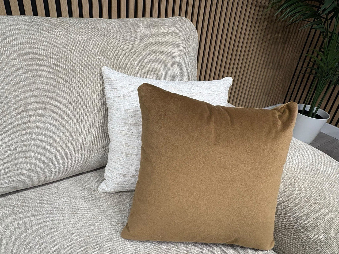 DFS Sample Enzo Fabric 3 Seater Sofa + Love Chair Set RRP £2599