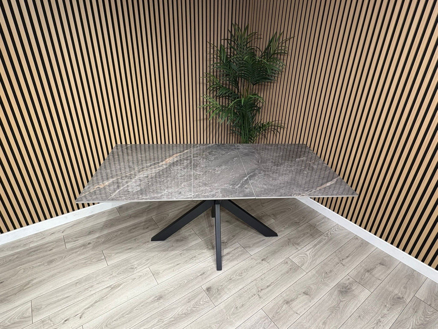 NEXT Sample - CRETE Marble Effect Extendable Dining Table  - RRP £899