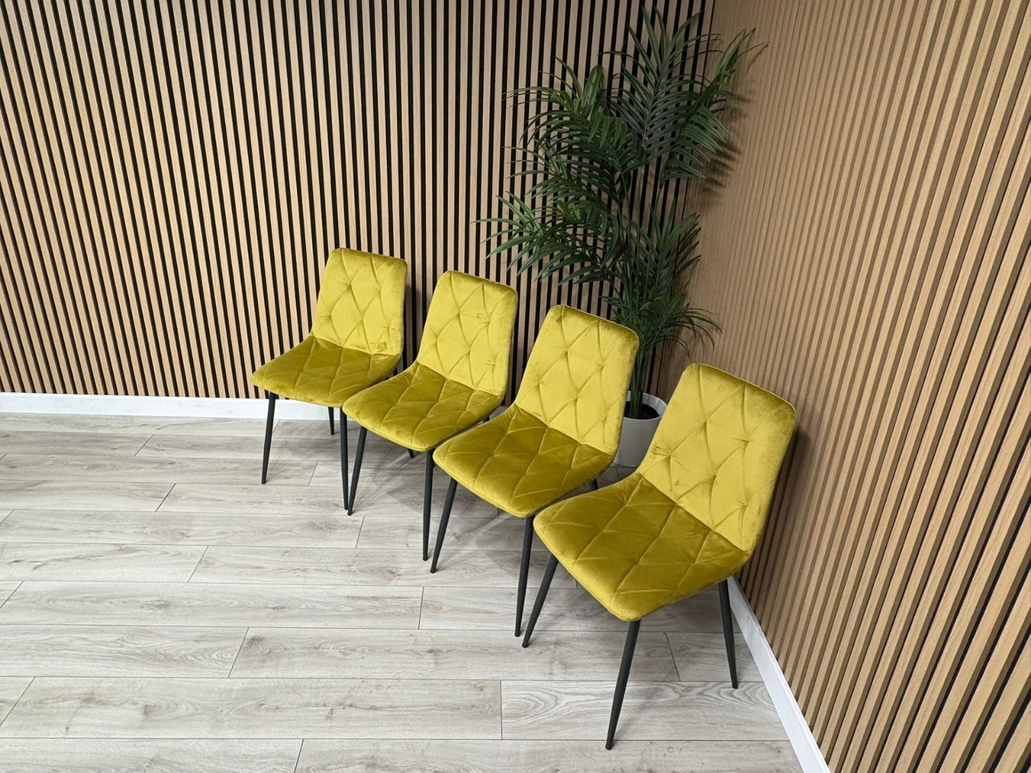 NEXT Sample - Brushed velvet dining chair