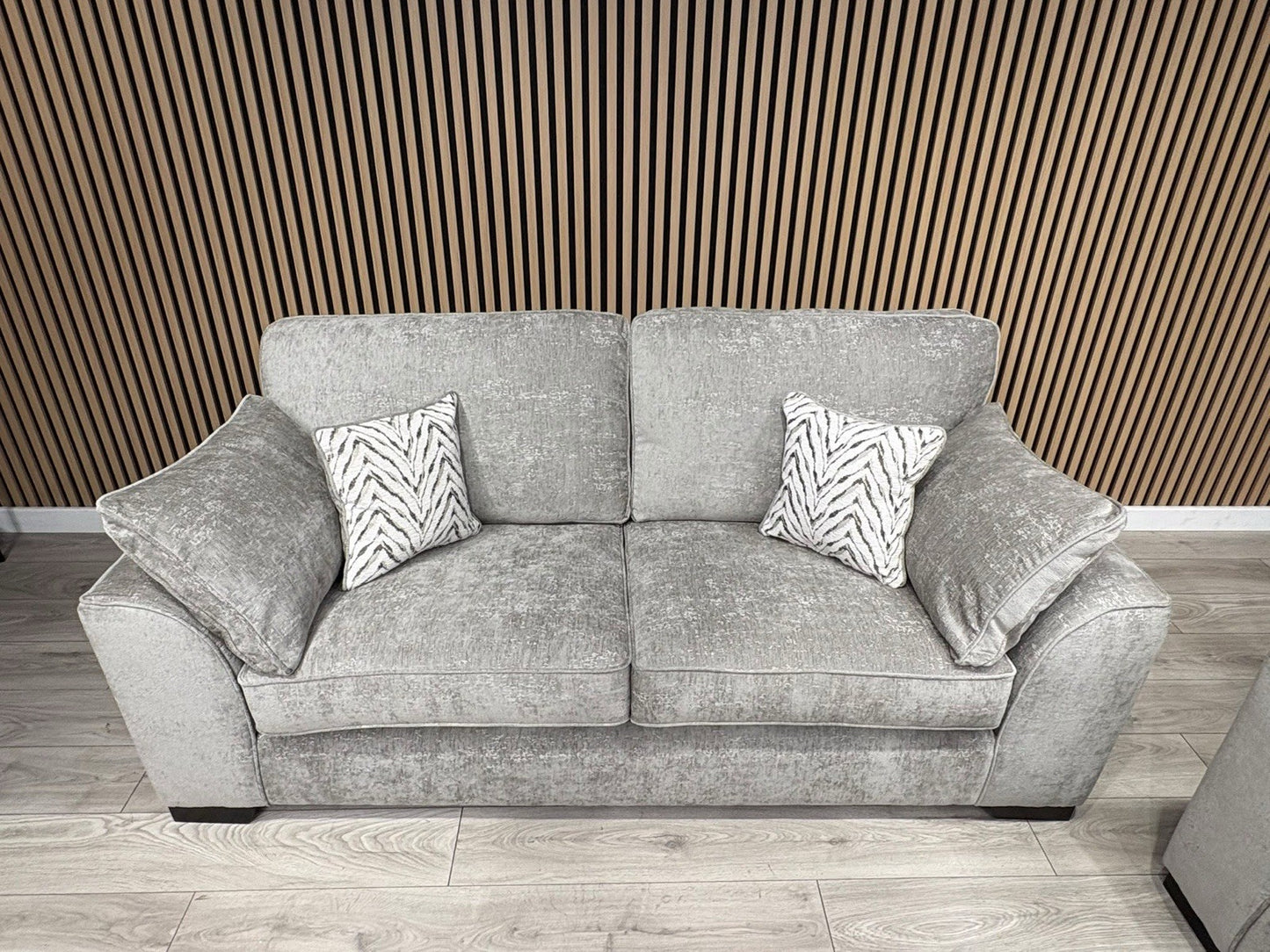 NEXT Stamford Style Fabric 3 Seater Sofa + Love Chair Set - RRP £2250