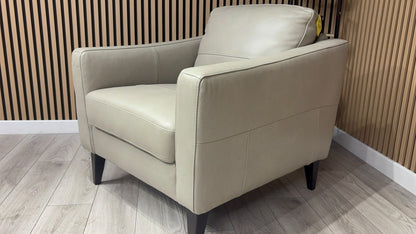 John Lewis BAILEY Style Leather Armchair RRP £1295