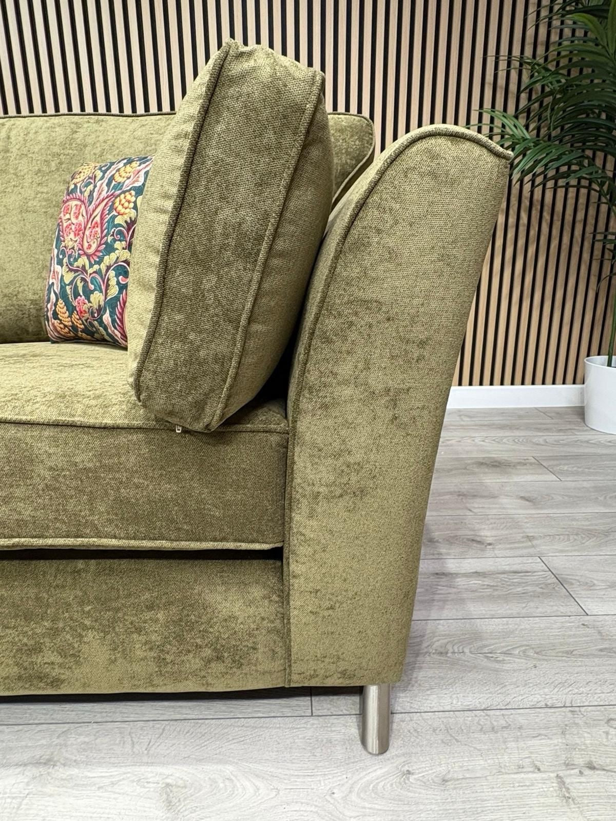 Furniture Village SASHA Fabric Large LHF Chaise Corner Sofa - RRP £3,295
