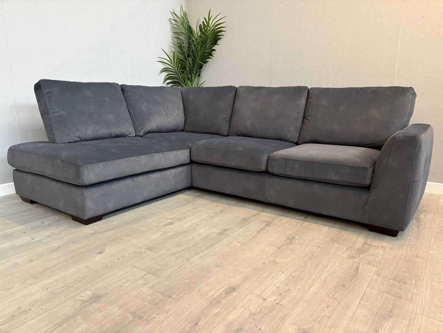 Furniture Village Dinky LHF Fabric Corner Chaise End Sofa - RRP £1495