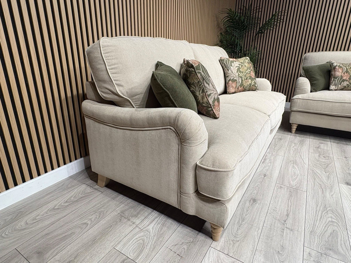 Laura Ashley HERITAGE Style Fabric 3 Seater + 2 Seater Sofa Set - RRP £3,500