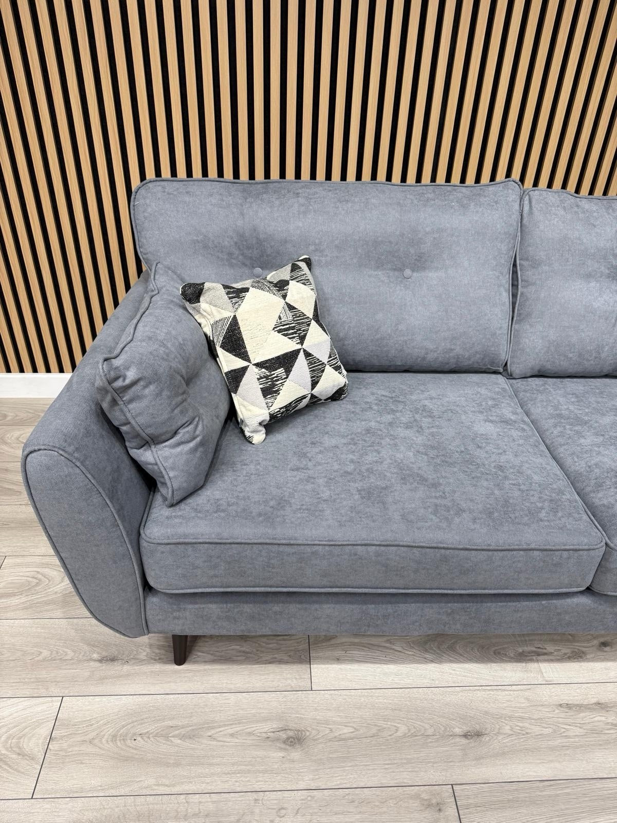 DFS - Zinc 3 & 2 Fabric Seater Sofa Set RRP £1799