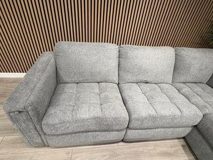 DFS - MAVAM Modular Premium Fabric 2 Corner 2 Sofa + Footstool - RRP £3499