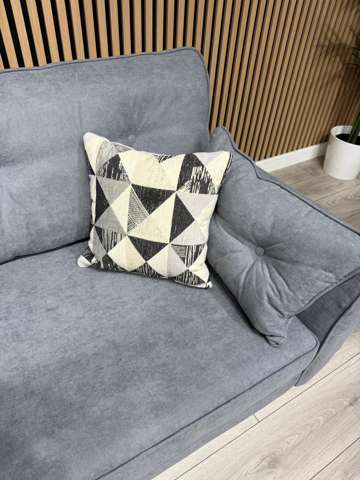 DFS - Zinc 3 & 2 Fabric Seater Sofa Set RRP £1799