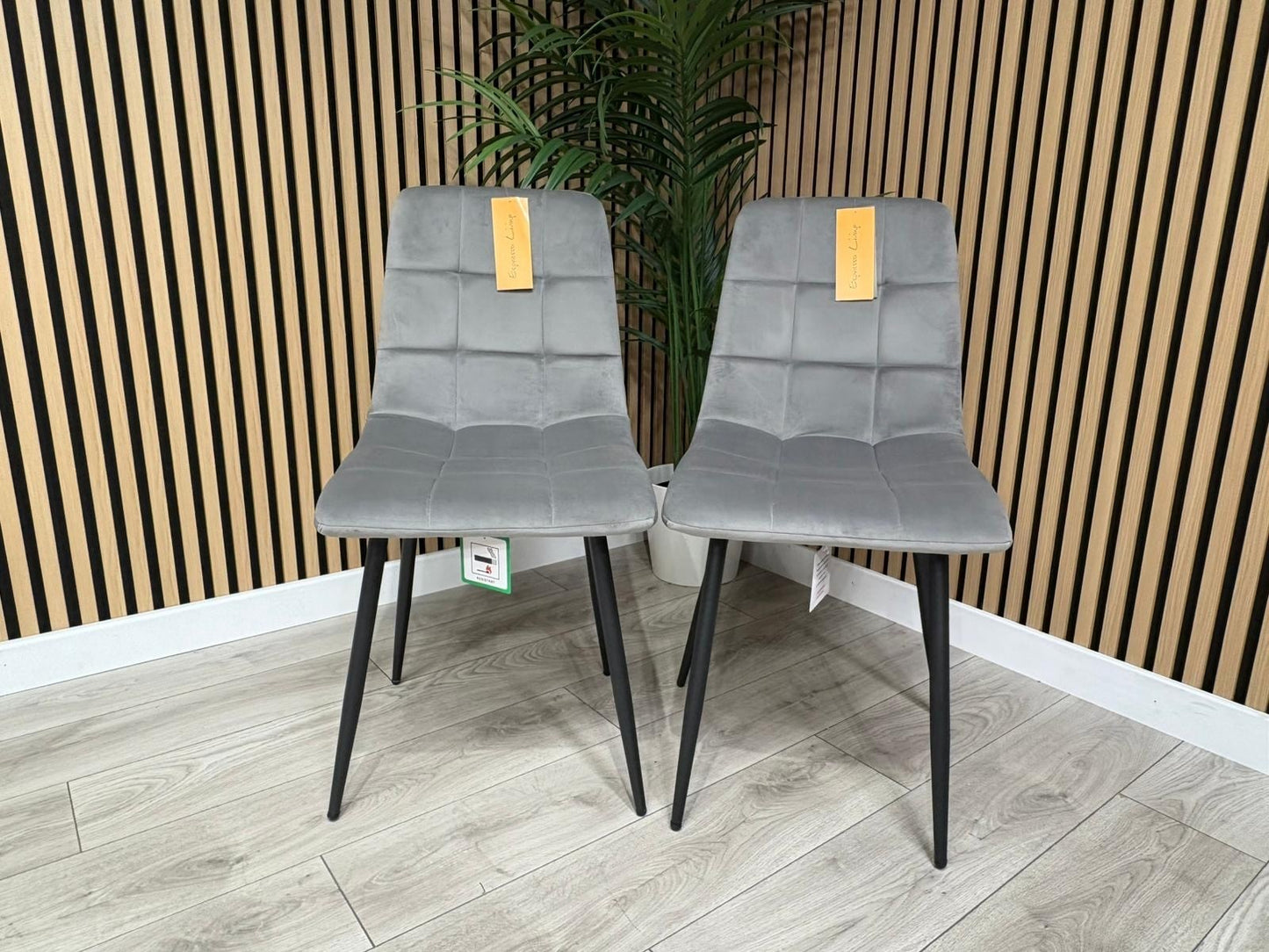 NEXT Sample - Brushed velvet dining chair