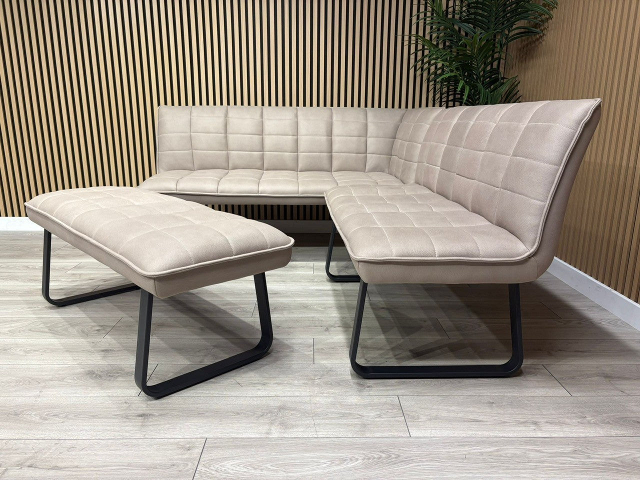 Furniture Village- LIMA Fabric Corner Bench Set, RRP: £1299