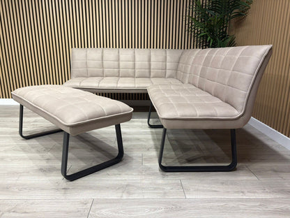 Furniture Village- LIMA Fabric Corner Bench Set, RRP: £1299