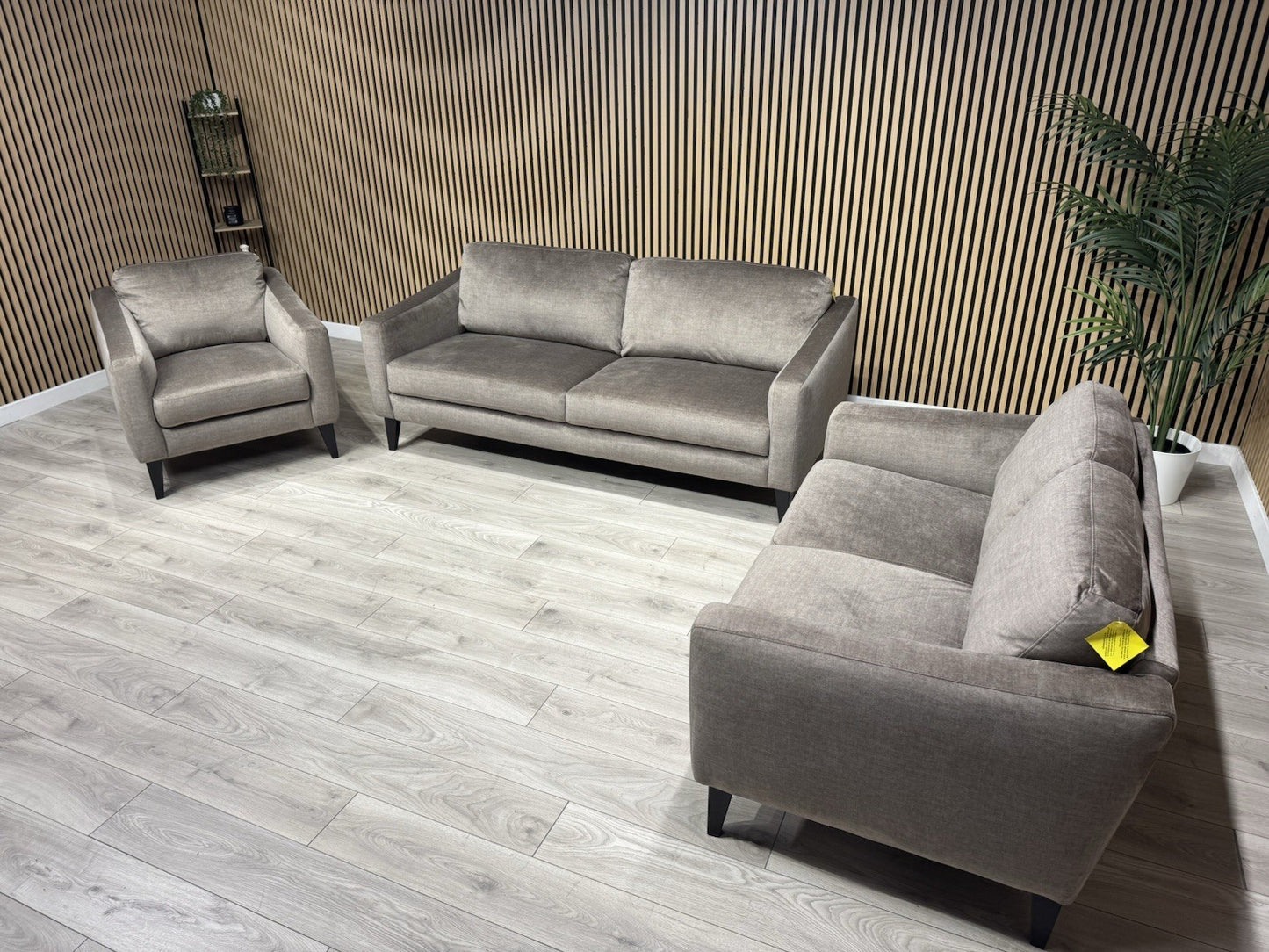 John Lewis BAILEY Style Fabric 3 Seater + 2 Seater + Armchair Set - RRP £4548