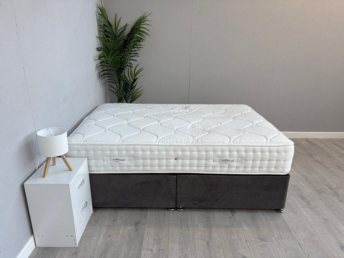 Slumberland NATURALS PREMIUM WOOL 5ft Kingsize Mattress, Medium - RRP £1,299