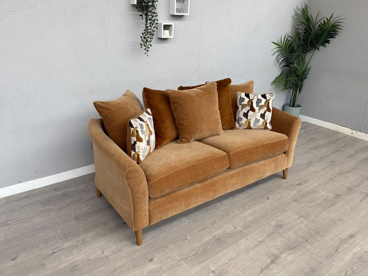 MOLLY Fabric 2 Seater Scatter Back Sofa RRP £1595