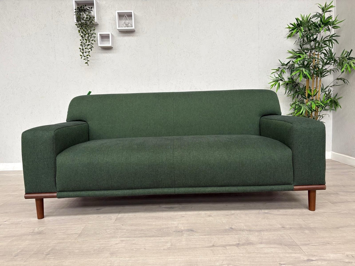 NEXT - Jasper Conran BAMBURGH Medium 3 Seater Fabric Sofa, Moss - RRP £1,550
