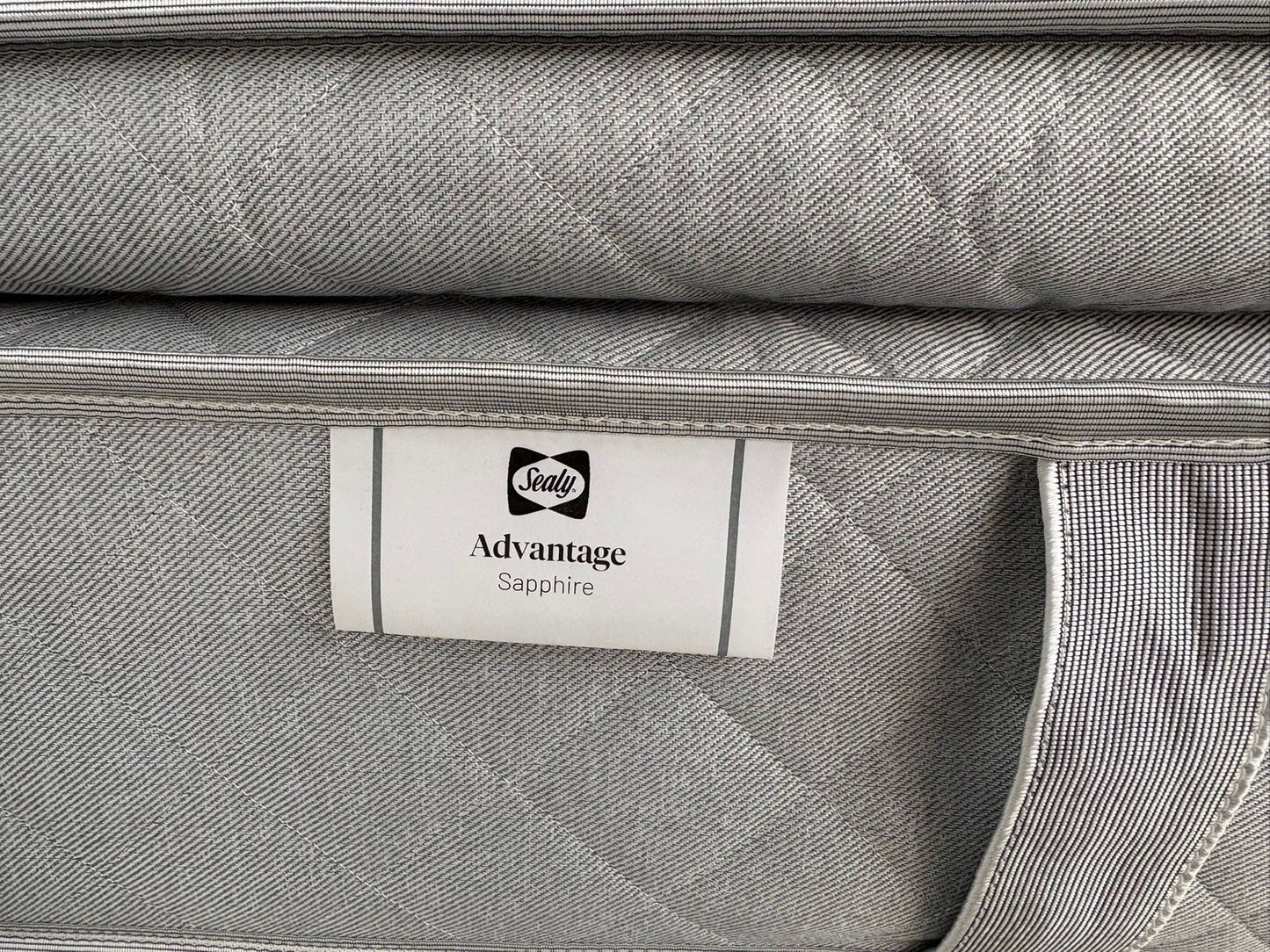 Sealy Advantage Sapphire Geltex Pillow 5ft Kingsize Mattress, Medium - RRP £869