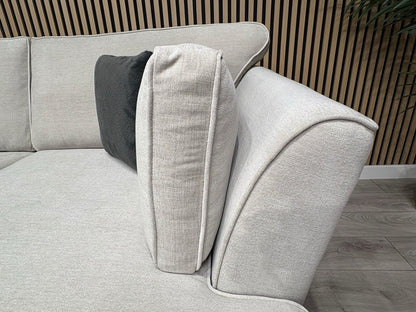 Furniture Village SASHA Fabric Large RHF Chaise Corner Sofa - RRP £3,295