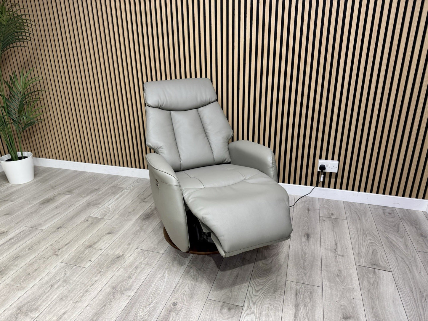 Furniture Village Hague Swivel Recliner Chair - RRP £1395