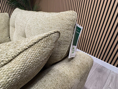 Davina Fabric Large 3 Seater Sofa + Love Chair Set - RRP £2698