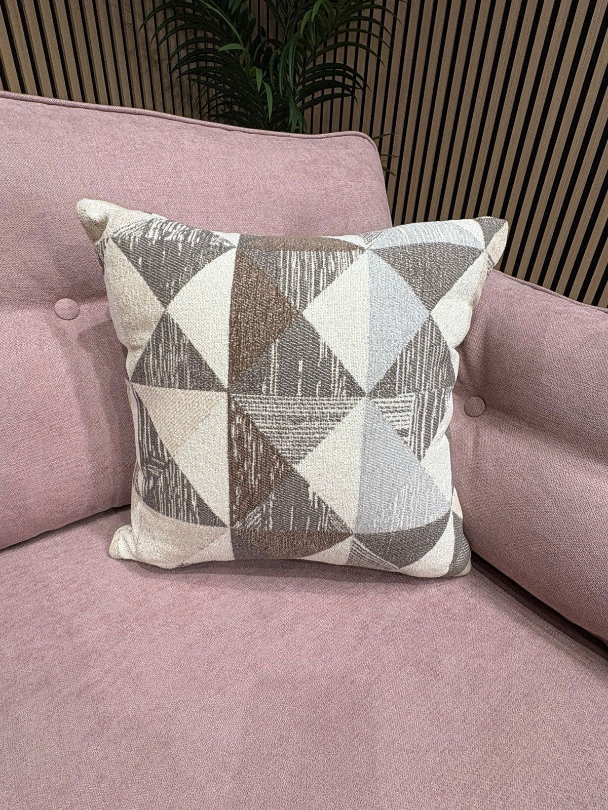 DFS - Zinc 3 & 2 Fabric Seater Sofa Set RRP £1799 Pink