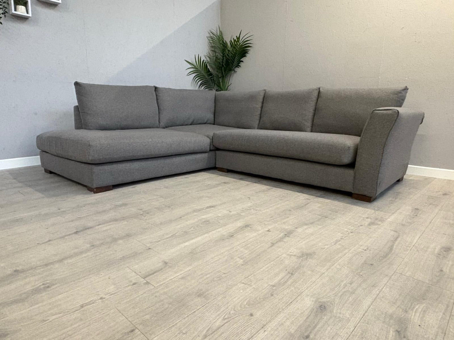 DFS KAIZER / PAIGNTON LHF Open End Chaise Fabric Corner Sofa - RRP £1499