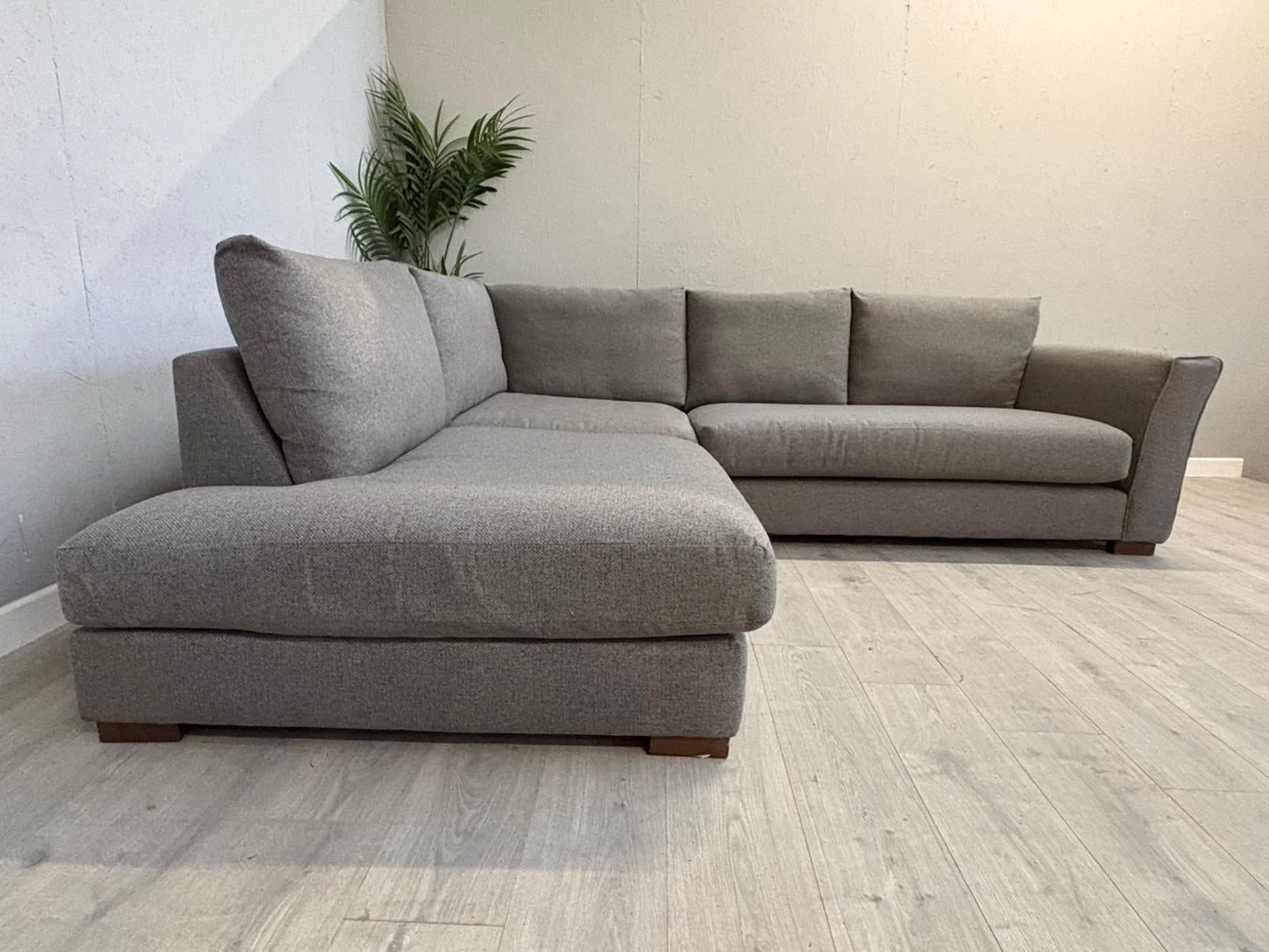 DFS KAIZER / PAIGNTON LHF Open End Chaise Fabric Corner Sofa - RRP £1499