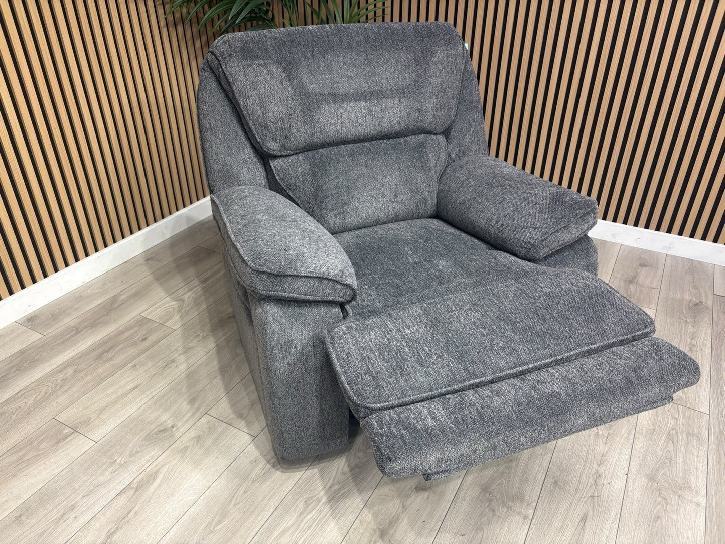 ORLANDO Fabric Power Recliner Armchair - RRP £1399