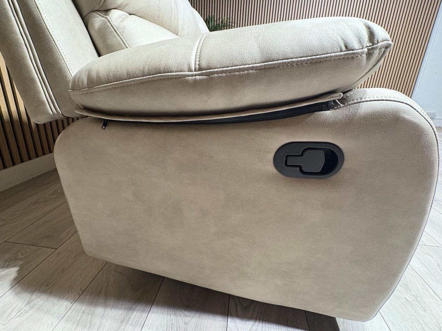 Boston Fabric 3 + 2 Seater Sofa Set, Manual Recliners - RRP £1999