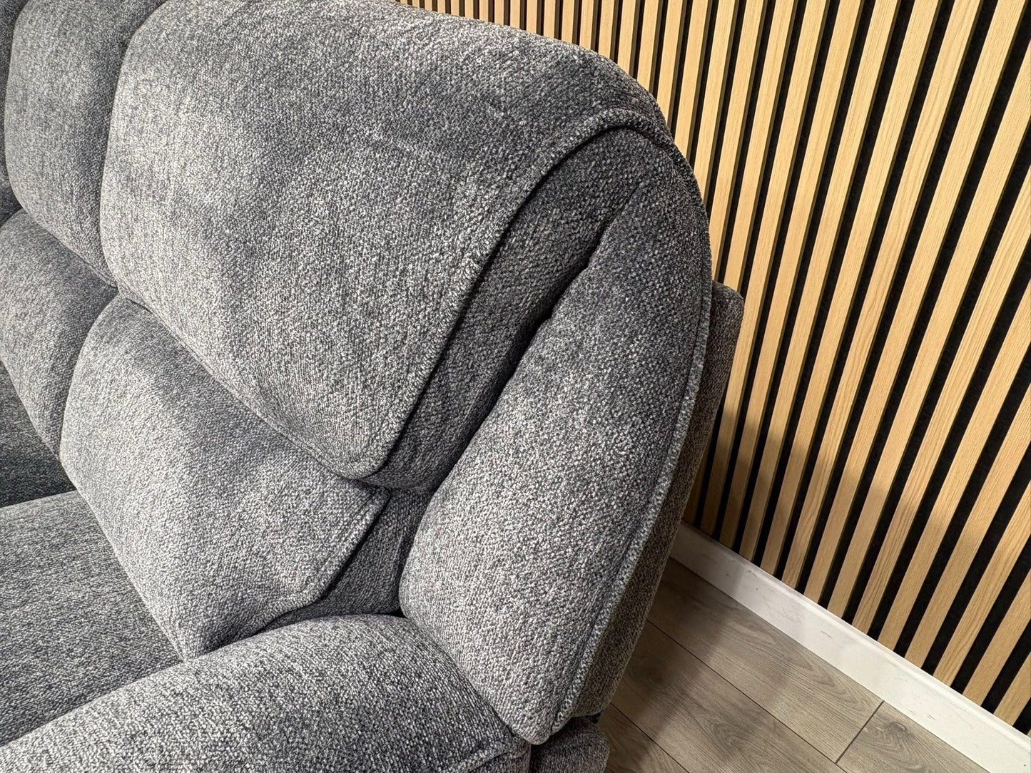 ORLANDO Fabric 3 Seater Power Recliner Sofa - RRP £1799