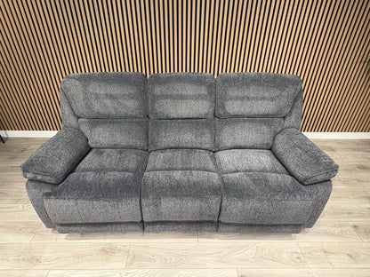 ORLANDO Fabric 3 Seater + 2 Seater Power Recliner Sofa Set - RRP £3398
