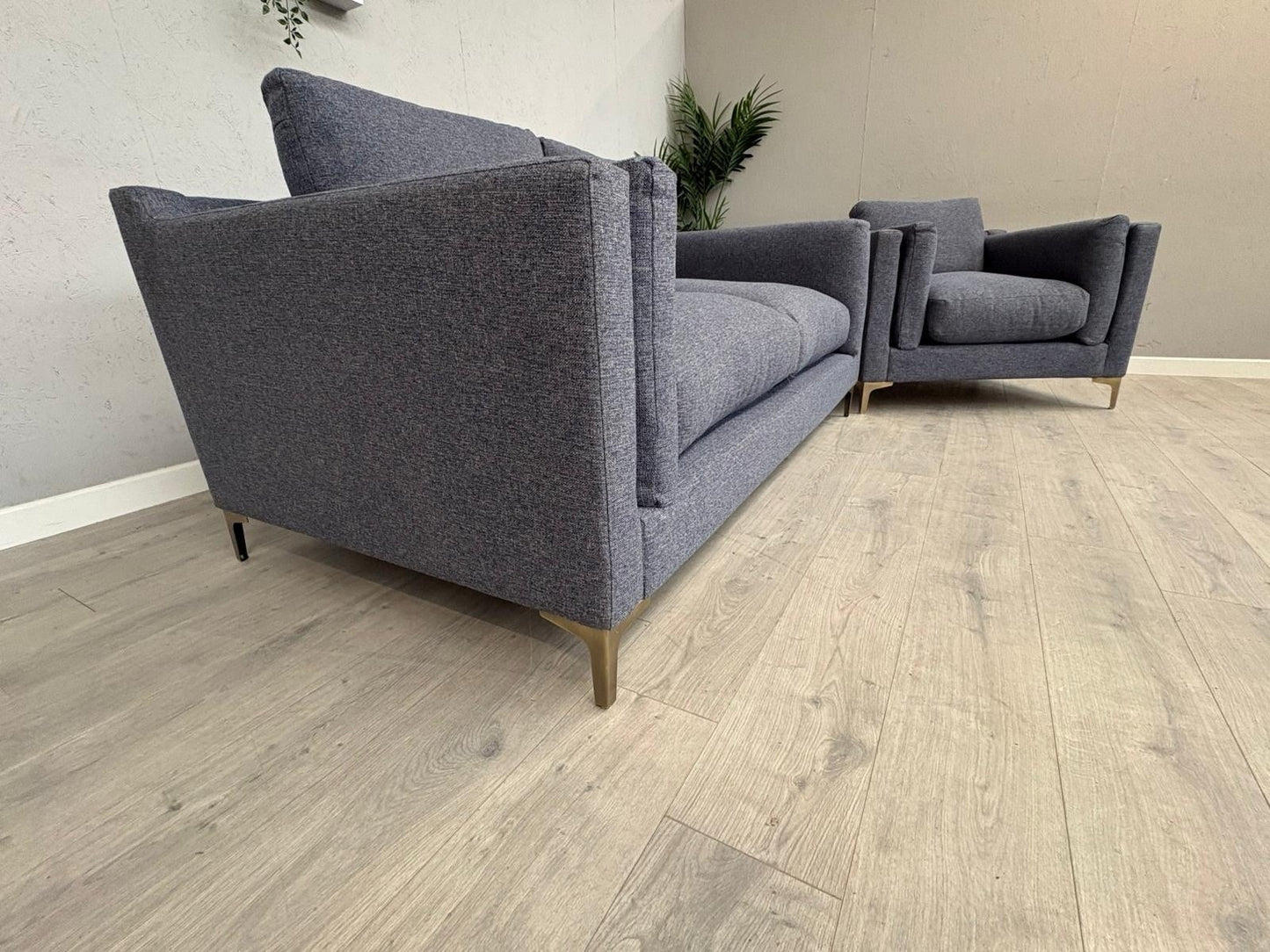 Westbridge YO-YO Fabric 3 Seater + Armchair - RRP £2000