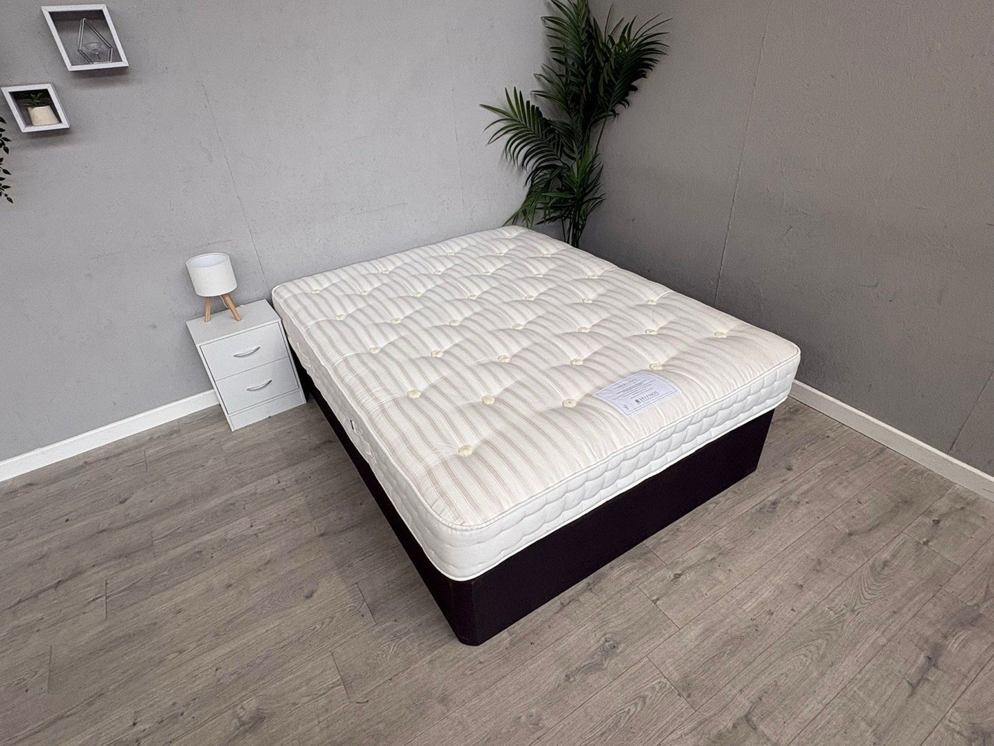 Hypnos Natural Luxury EU Kingsize Mattress 160 x 200cm, Medium Firm - RRP £1,227