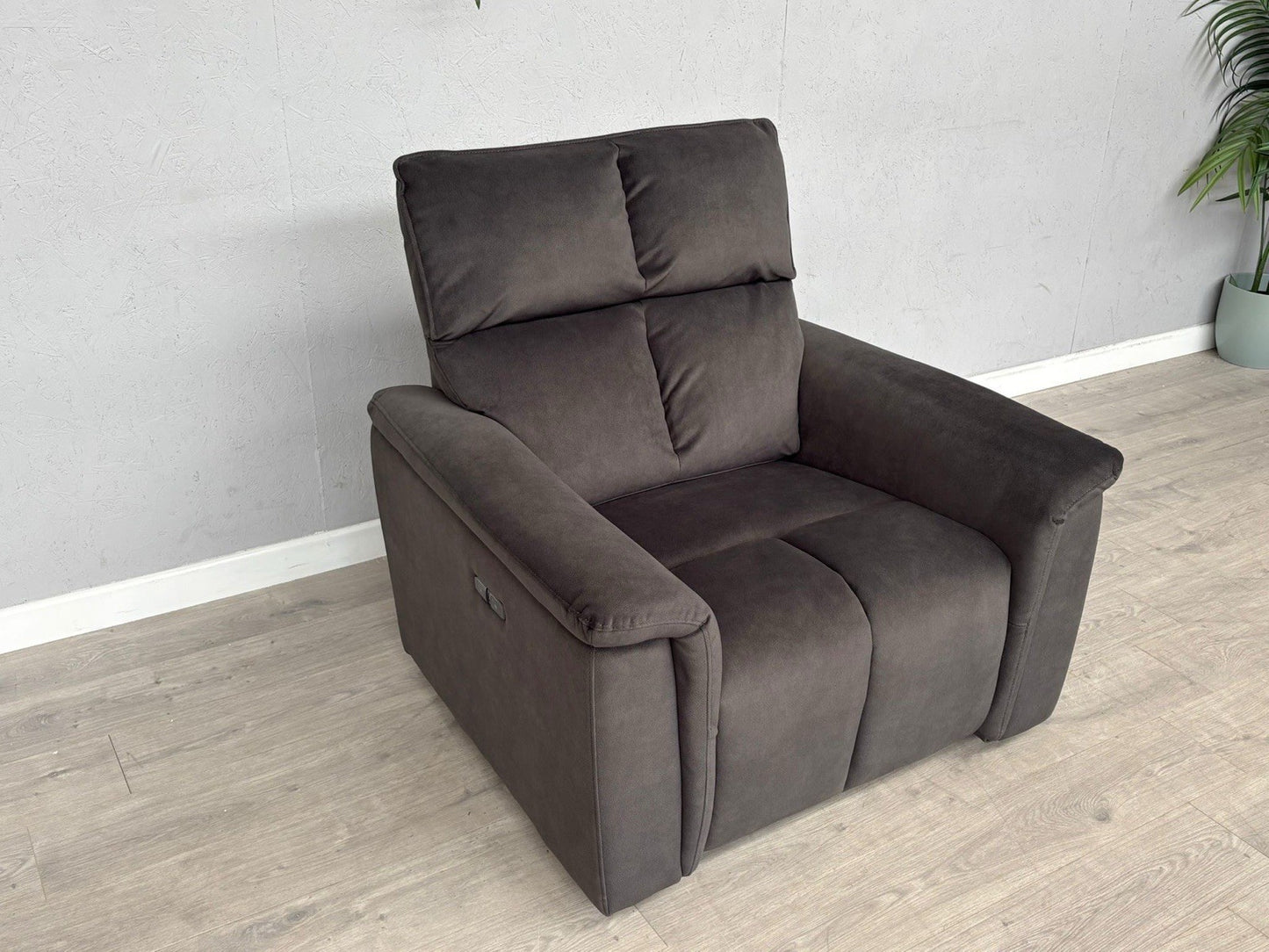DFS Nestta Fabric Power Recliner Armchair - RRP £699
