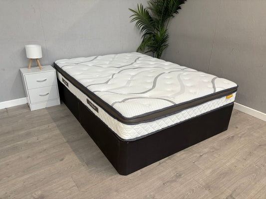 Sleep Soul Heaven 1000 Pocket Gel Pillow Top 5ft Kingsize Mattress - RRP £500