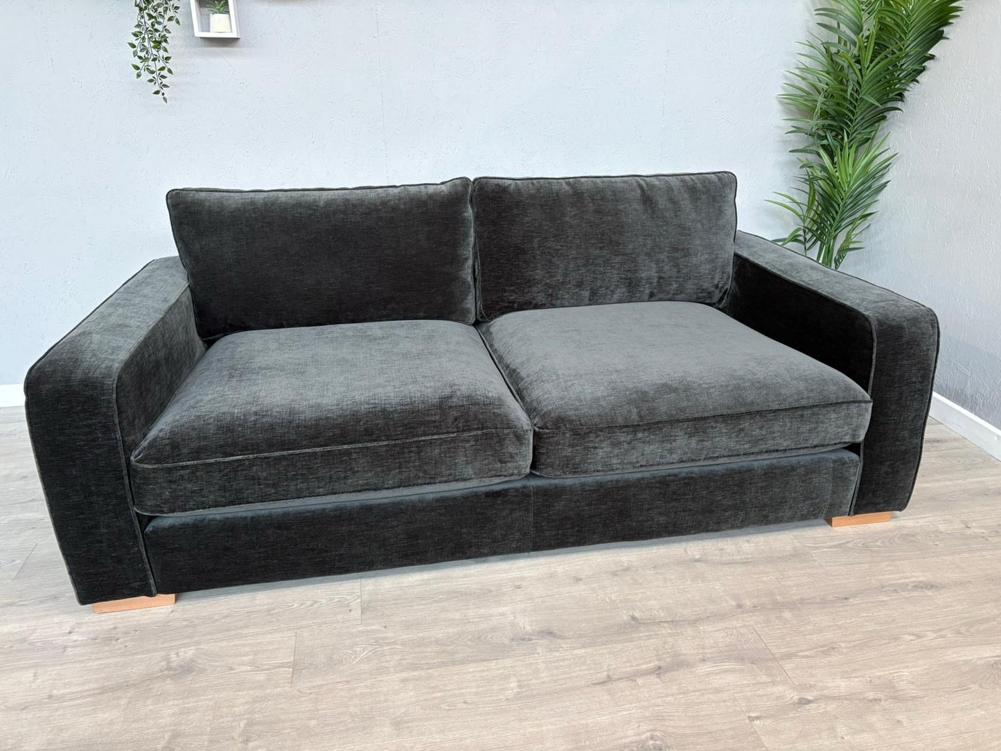 Sofology CAVALLI Fabric Large 3 Seater Sofa, Slate  - RRP £3,499