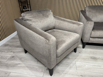 John Lewis BAILEY Style Fabric 3 Seater + 2 Seater + Armchair Set - RRP £4548
