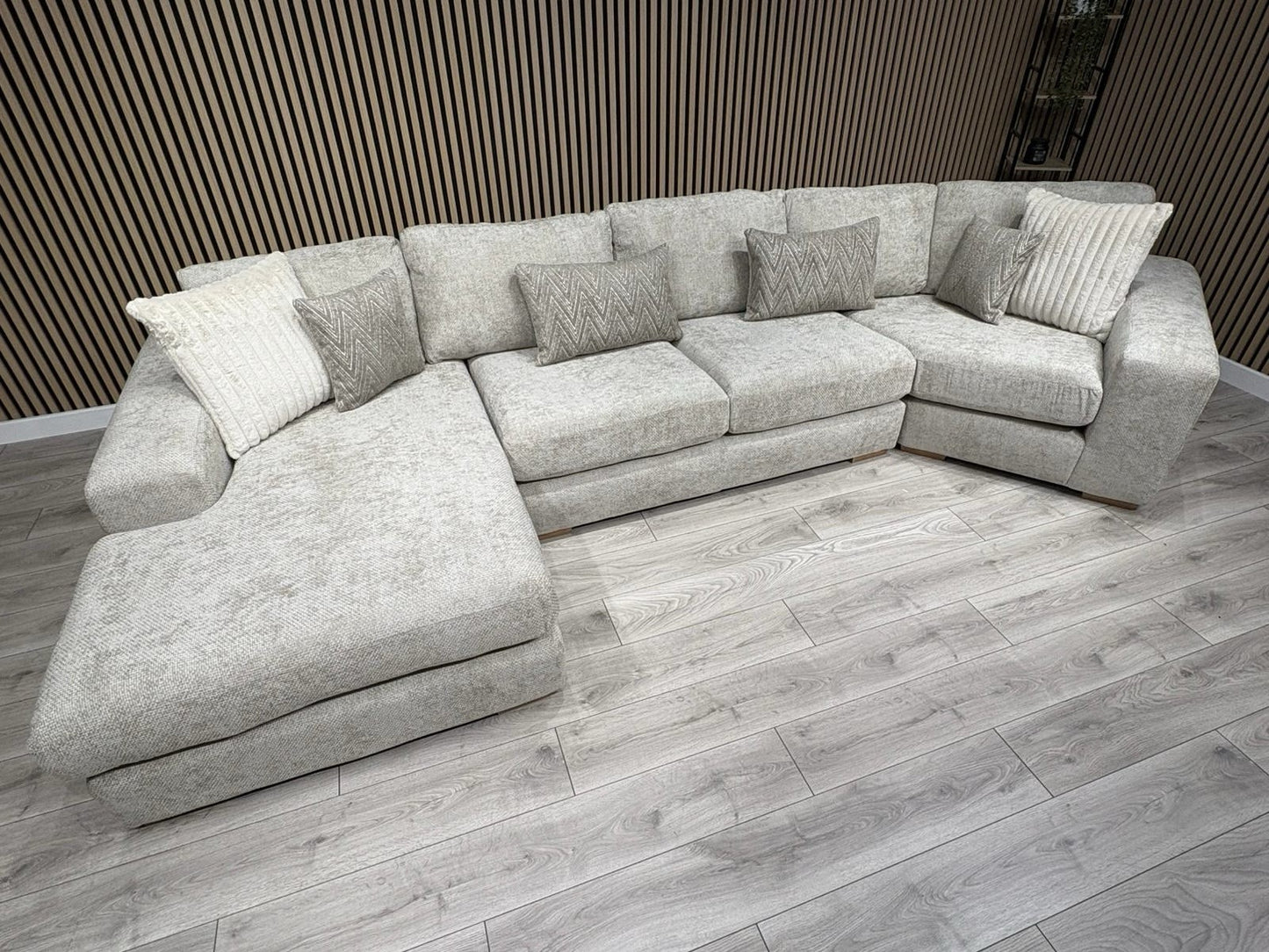 DFS Sample - Pandora LHF Large Chaise Corner Sofa - RRP: £3495