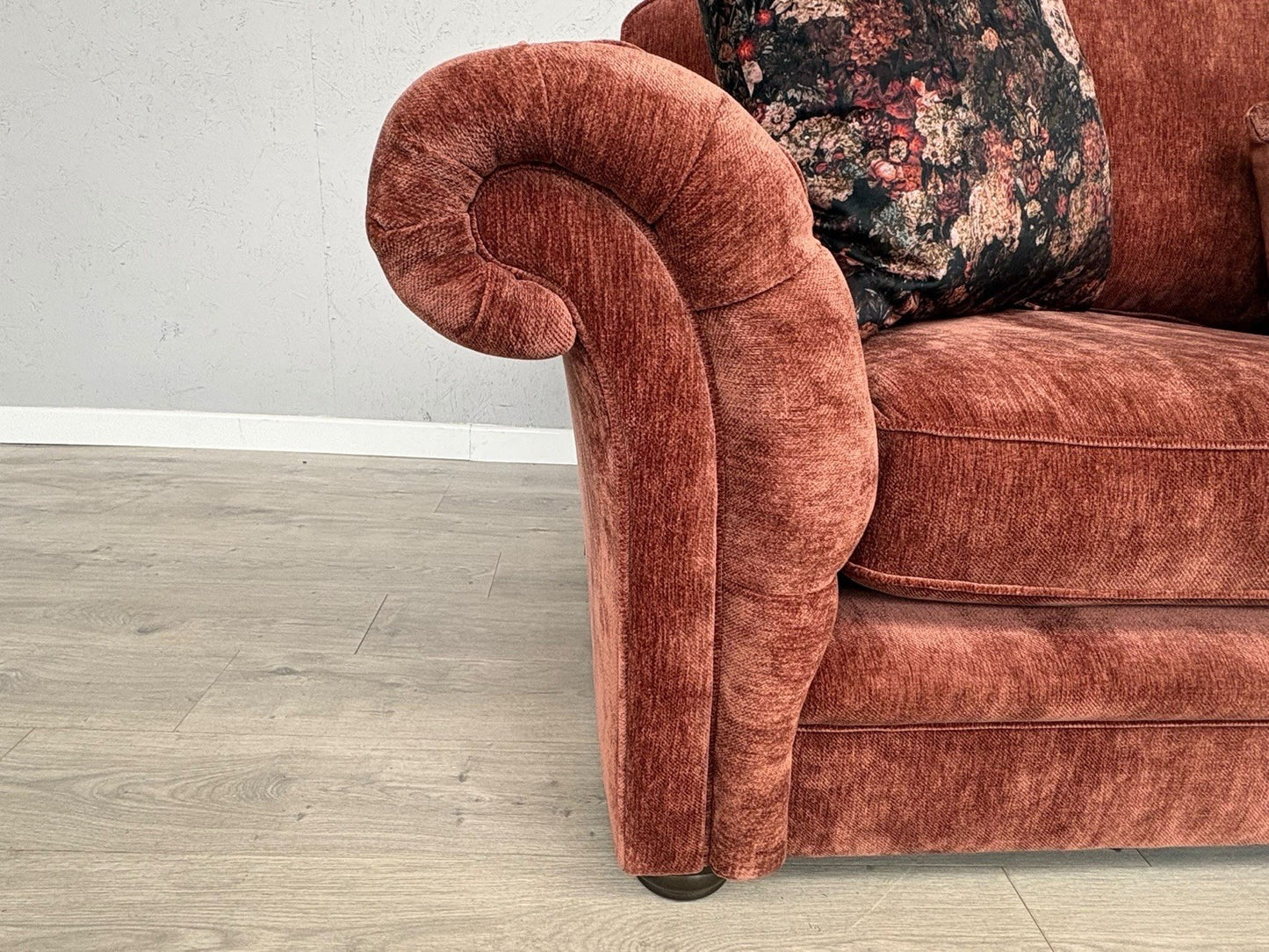 Victoria Fabric 4 Seater Sofa + Wingback Chair Set - RRP £3598