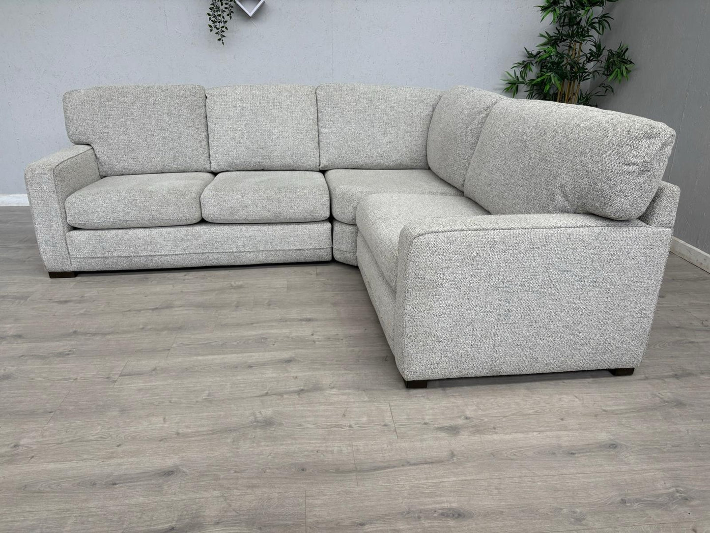 Furniture Village Fabric RHF Corner Sofa - RRP £2,295