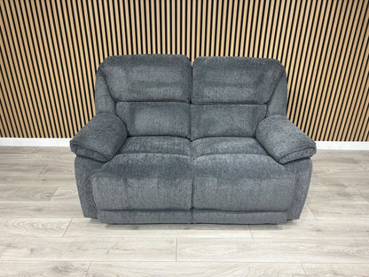 ORLANDO Fabric 2 Seater Power Recliner Sofa - RRP £1599