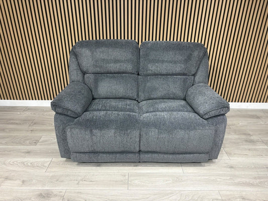 ORLANDO Fabric 2 Seater Power Recliner Sofa - RRP £1599