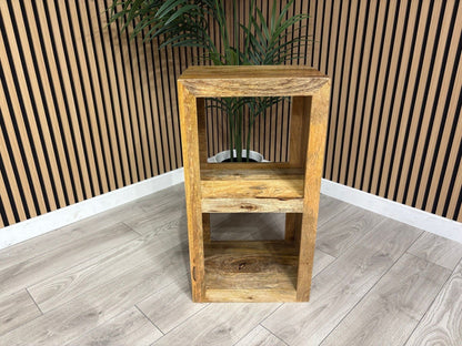 NEXT Sample - Cuba Mango Wood Small Display Cabinet - RRP: £495