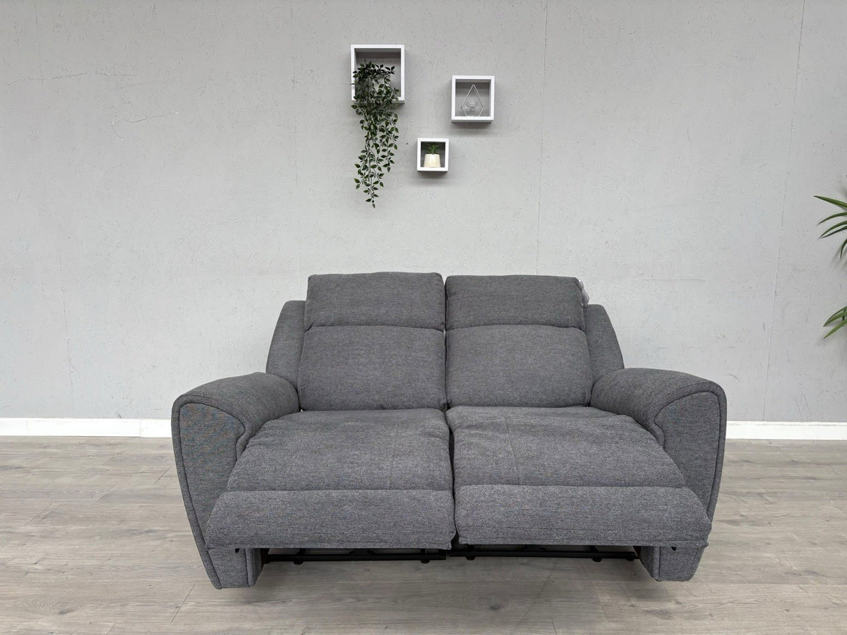 DFS Gilford 2 Seater Fabric Power Recliner Sofa - RRP £979 (Read Description)