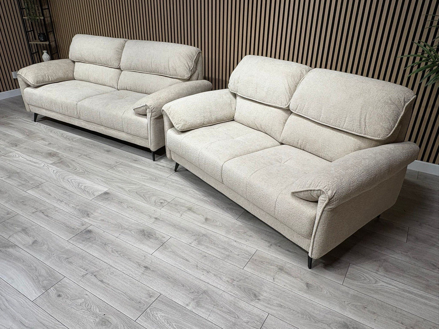 DFS Callie 3 Seater + 2 Seater Fabric Sofa Set - RRP £2998